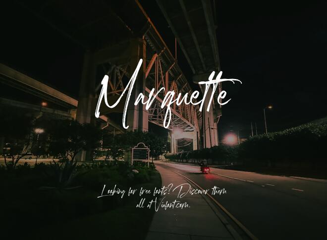 Marquette Font