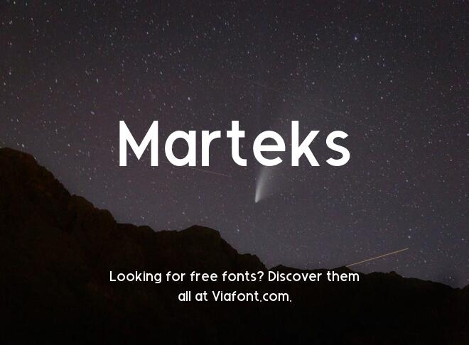 Marteks Font