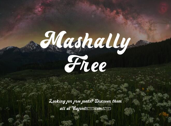 Mashally Free Font