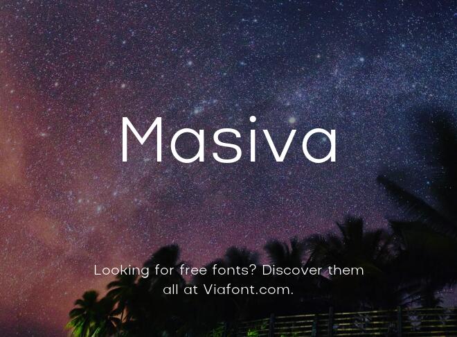 Masiva Font