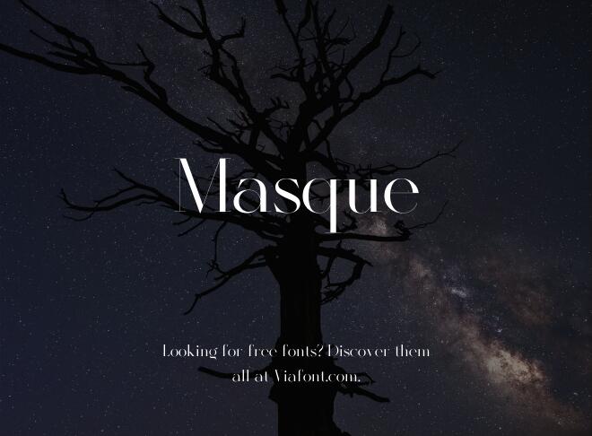 Masque Font