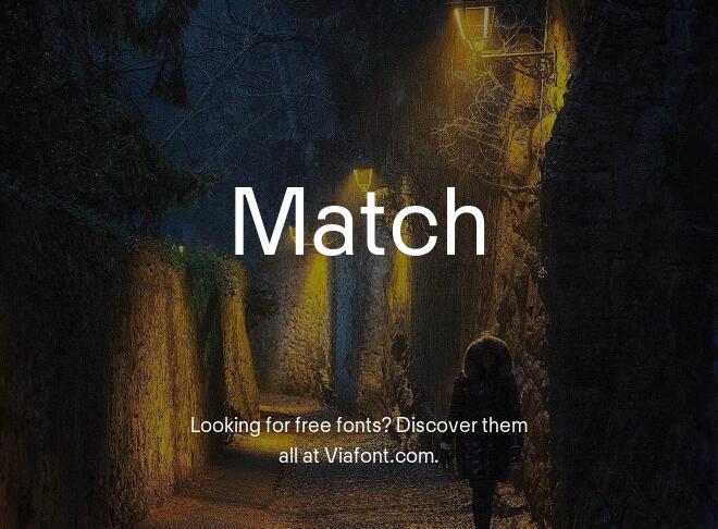 Match Font
