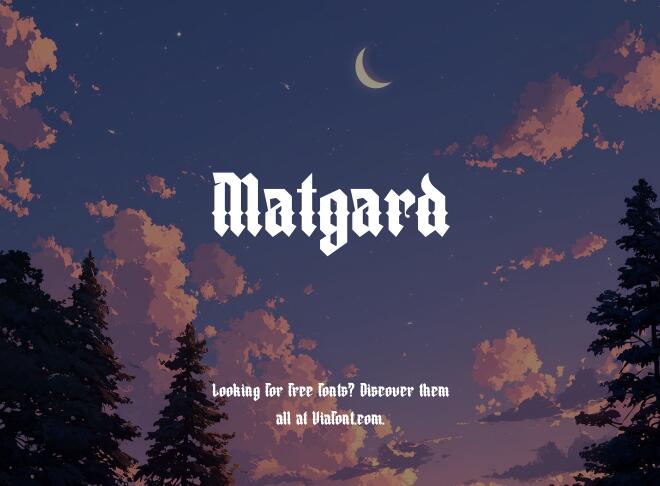 Matgard Font