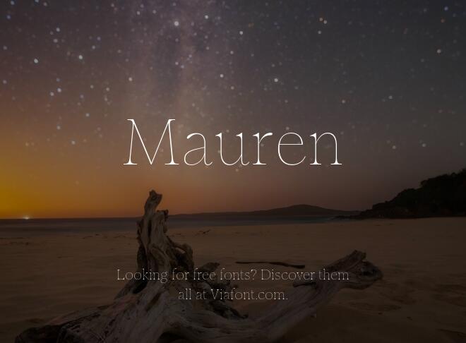 Mauren Font