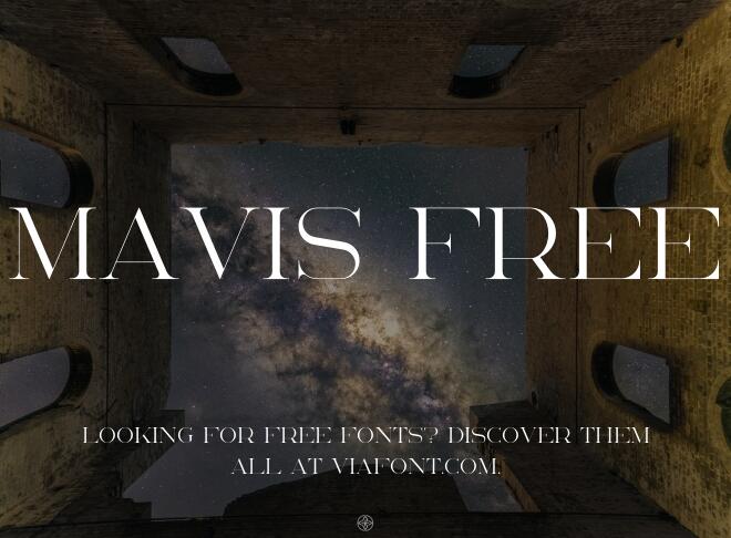 Mavis Free Font