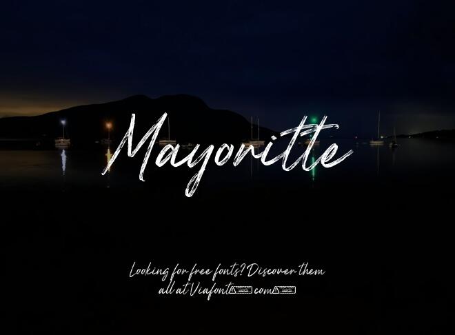 Mayoritte Font