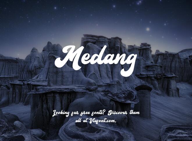 Medang Font