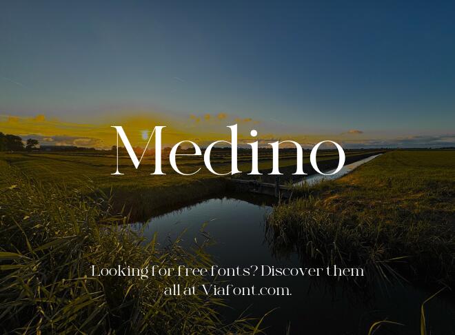 Medino Font