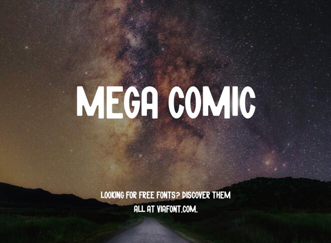 Mega Comic Font