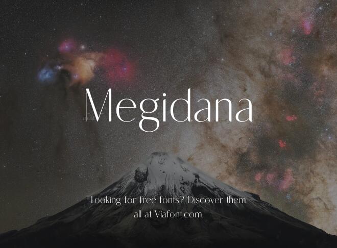 Megidana Font