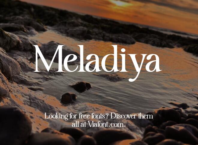 Meladiya Font