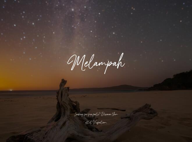 Melampah Font