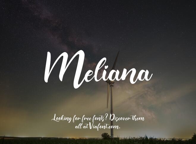 Meliana Font