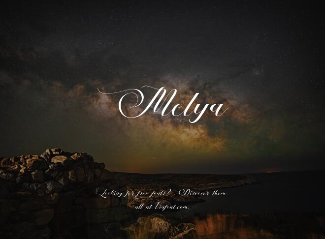 Melya Font