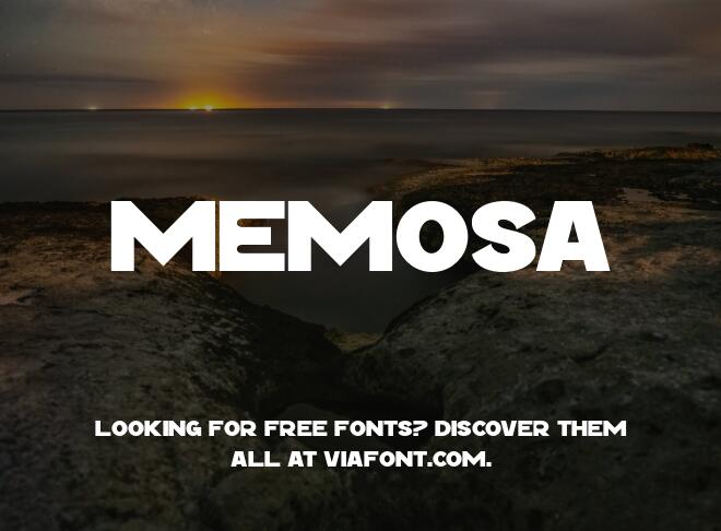 Memosa Font