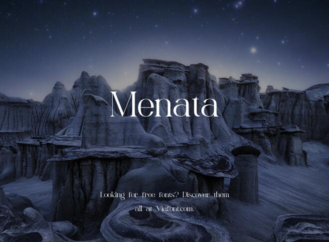 Menata Font