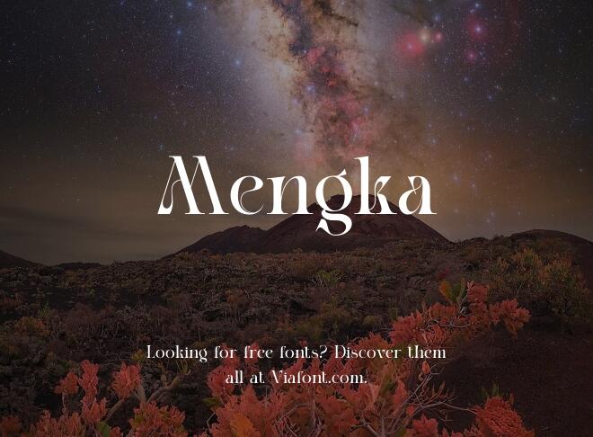 Mengka Font