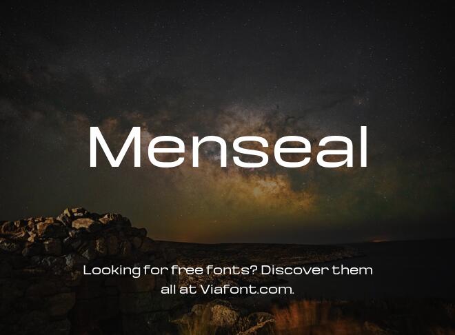 Menseal Font