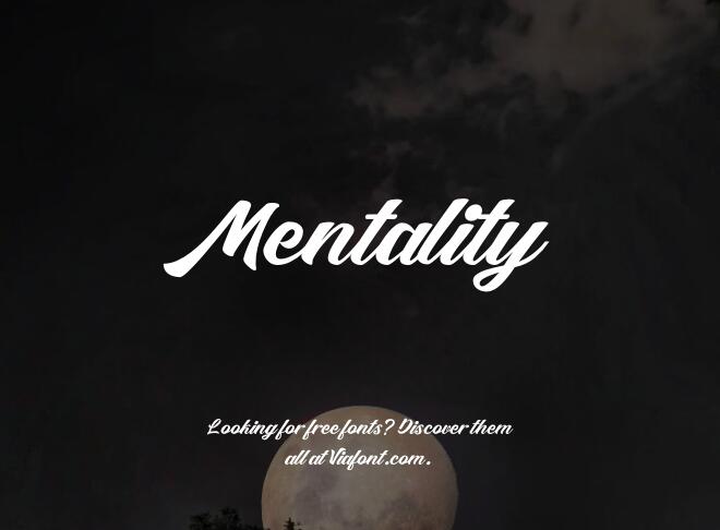 Mentality Font
