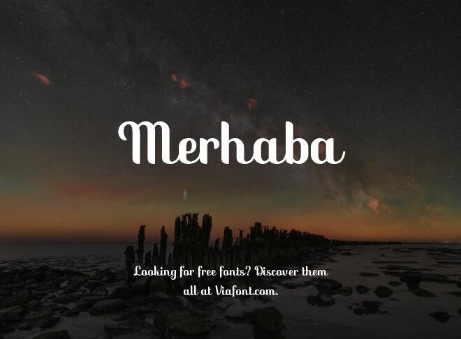 Merhaba Font