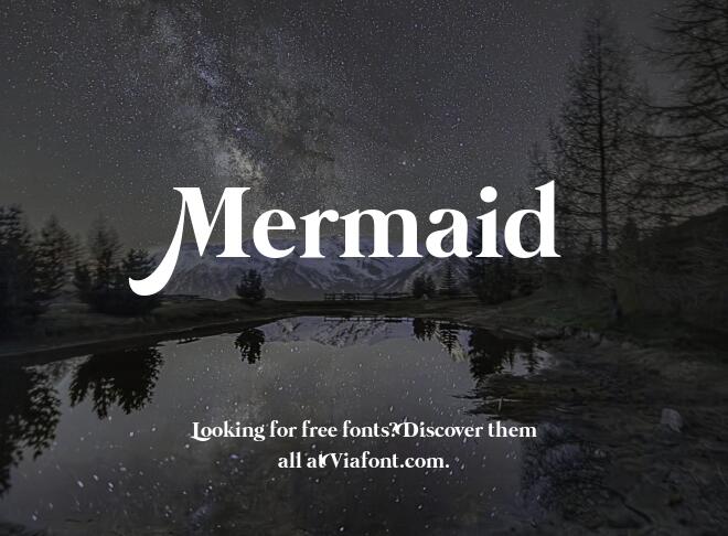 Mermaid Font