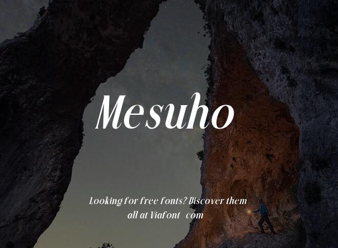 Mesuho Font