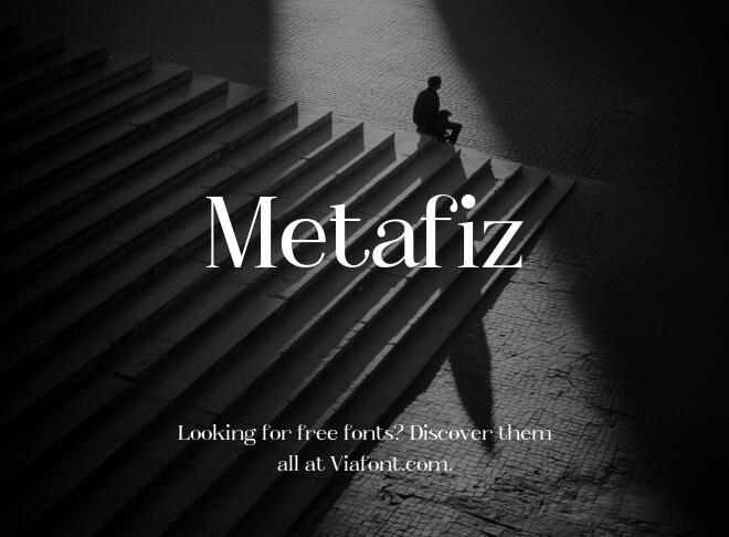 Metafiz Font