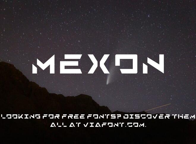 Mexon Font