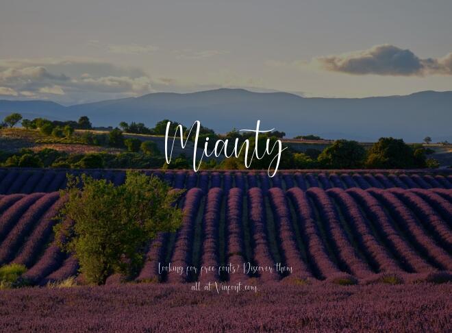 Mianty Font