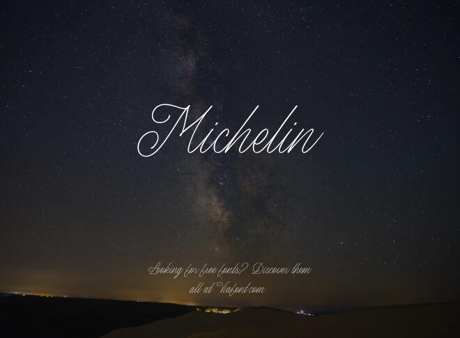 Michelin Font