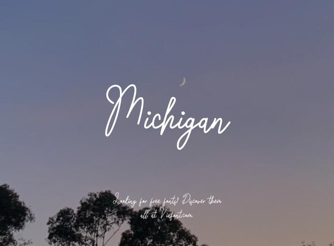 Michigan Font