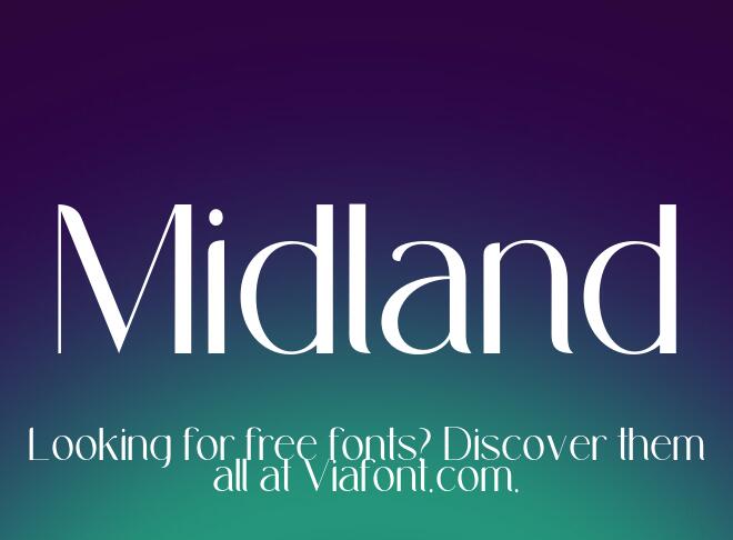 Midland Font