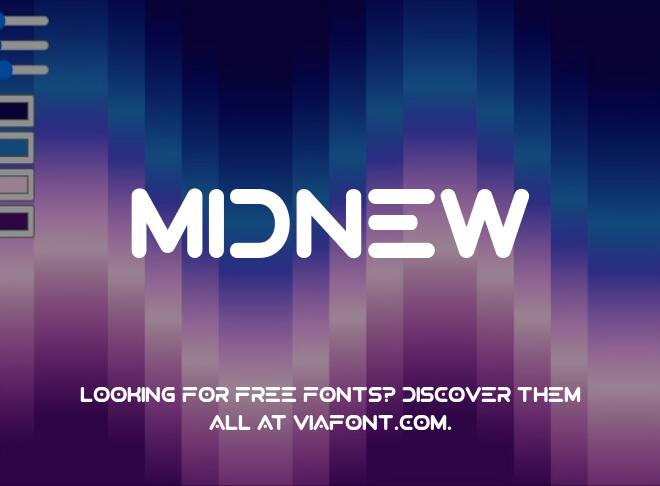 Midnew Font