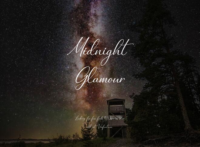 Midnight Glamour Font