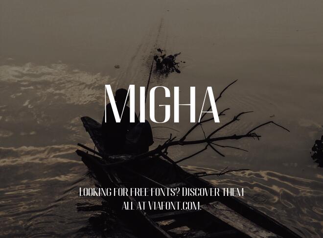 Migha Font