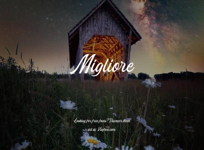 Migliore Font