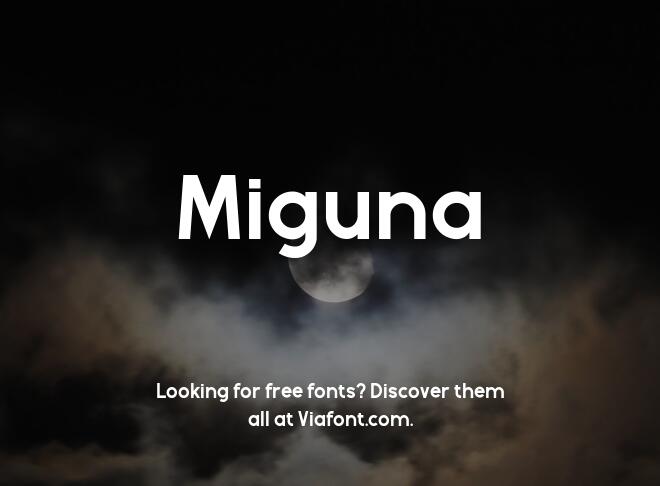 Miguna Font