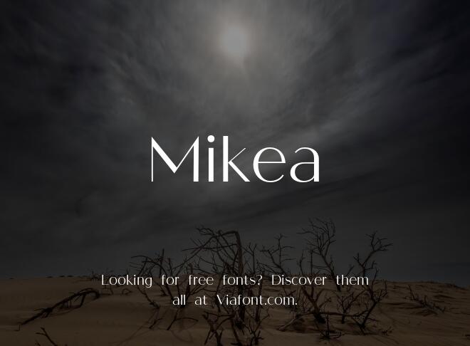 Mikea Font