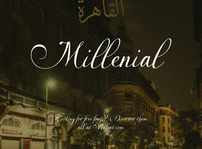 Millenial Font