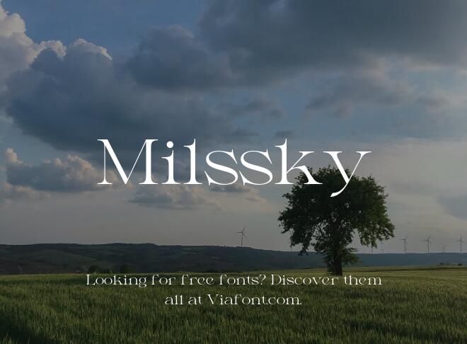 Milssky Font