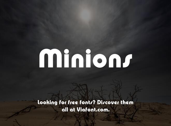 Minions Font