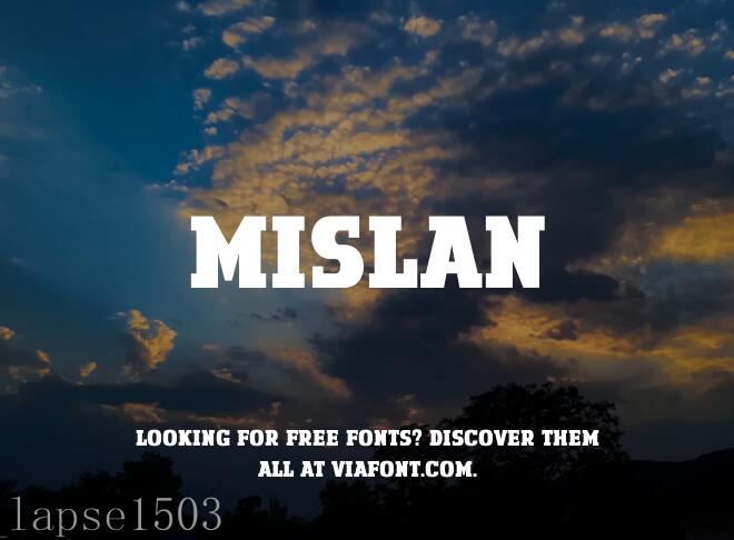 Mislan Font