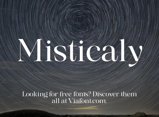 Misticaly Font