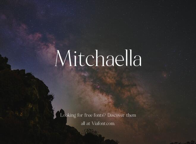 Mitchaella Font