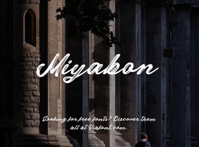 Miyabon Font