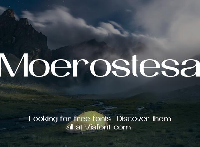 Moerostesa Font