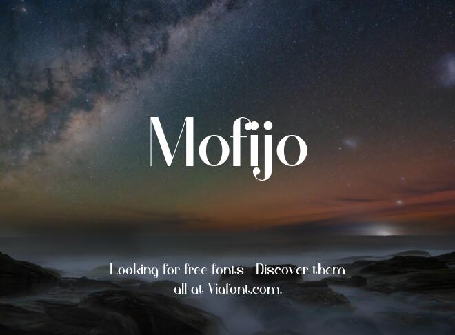 Mofijo Font