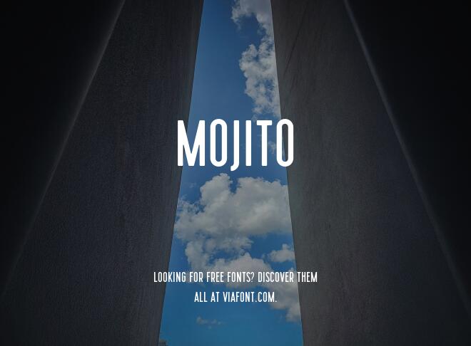 Mojito Font
