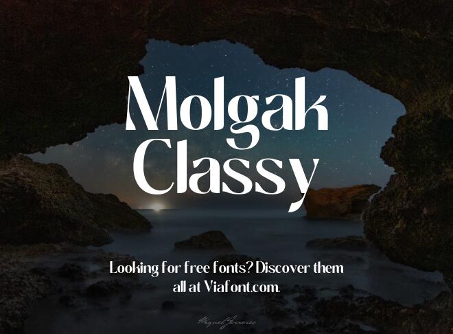 Molgak Classy Font