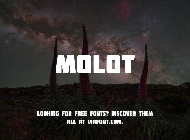 Molot Font